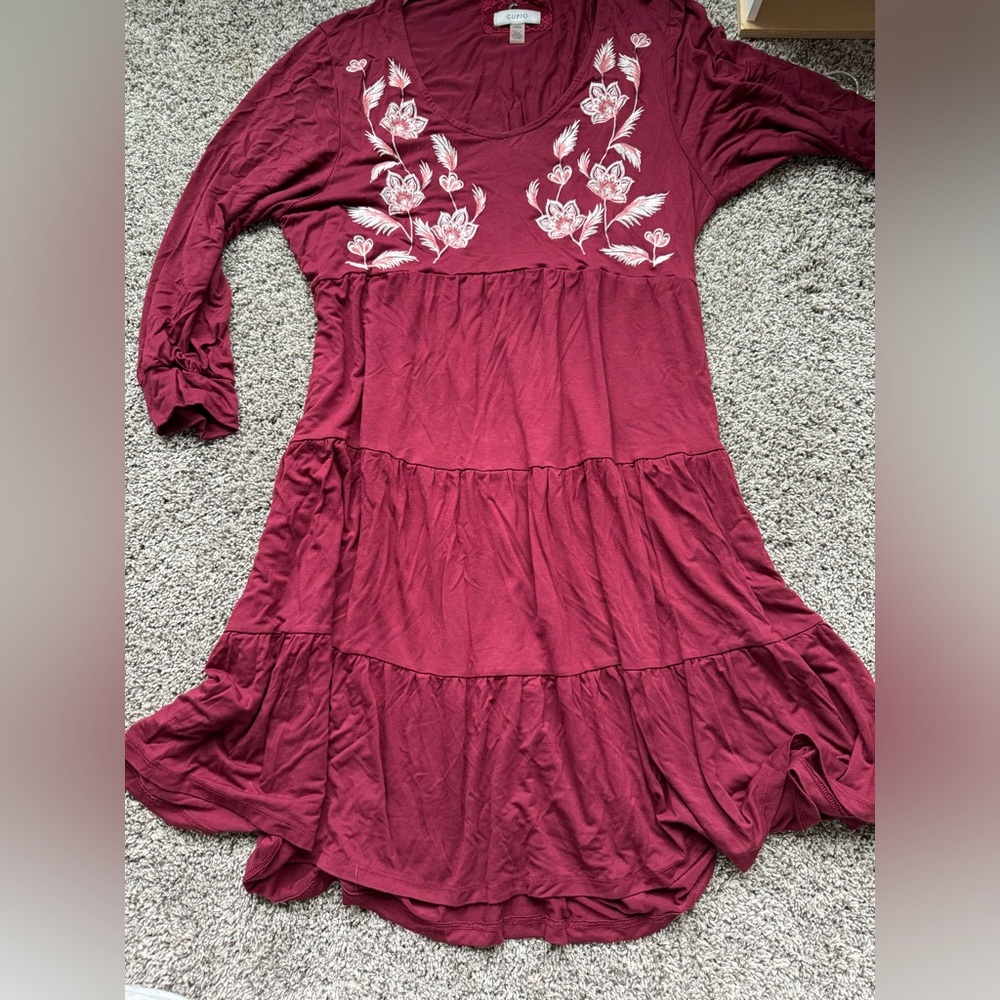 Midi floral dress